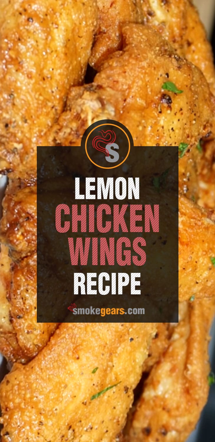 Lemon chicken wings recipe
